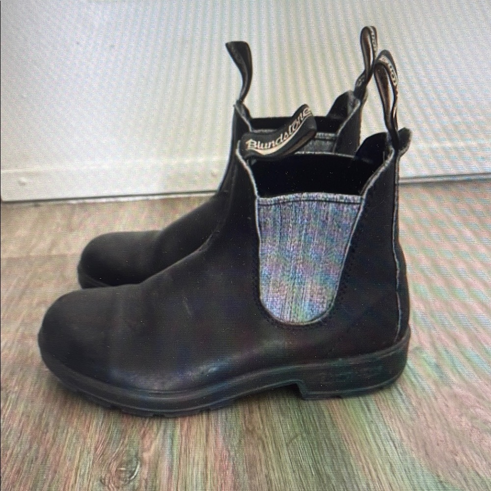 Blundstone Black Heeled Boots